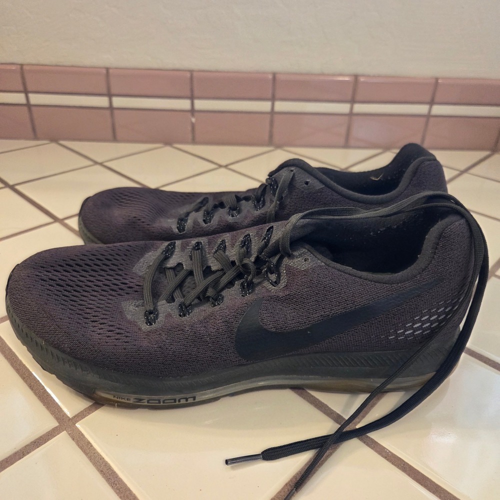Nike Zoom All Out Low Dark Grey Black Running Shoes Mens Sneaker